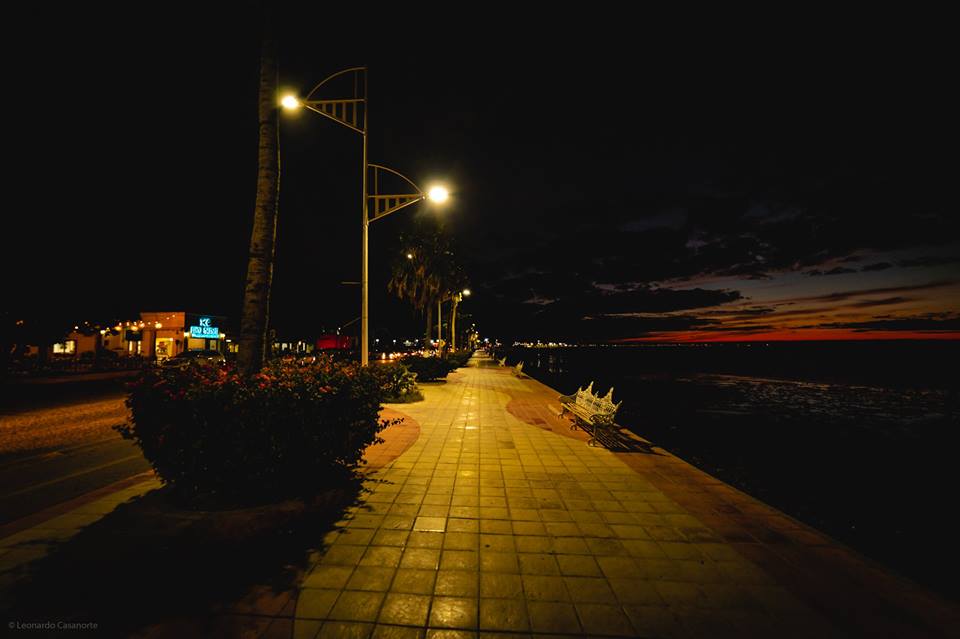 El malecón tiene toque de queda