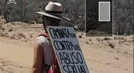 Recorre a pie la Península de BC para visibilizar el abuso sexual y la violación