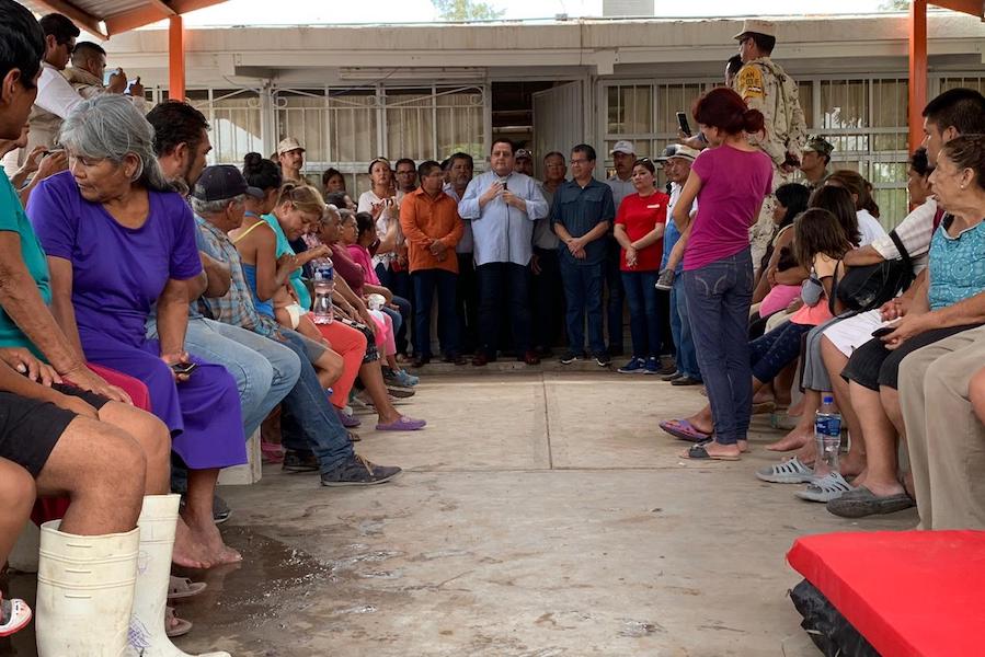 Todo el apoyo y solidaridad a los afectados por las lluvias en Comondú
