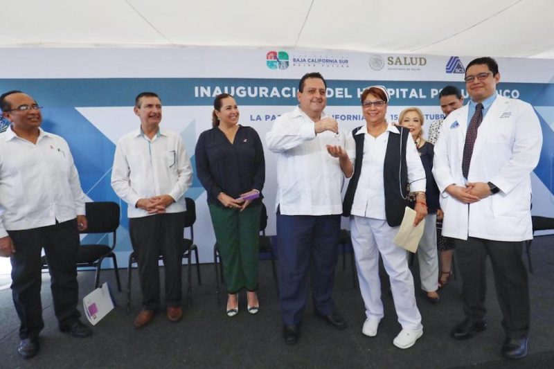INAUGURA GOBERNADOR NUEVO HOSPITAL PSIQUIÁTRICO EN LA PAZ