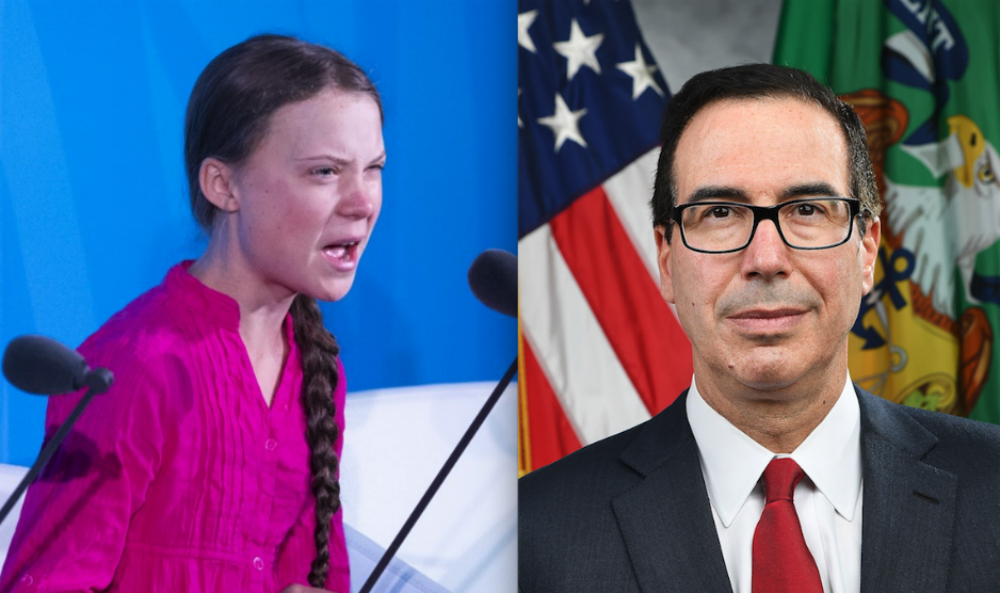 Secretario de EU «ningunéa» a Greta Thunberg