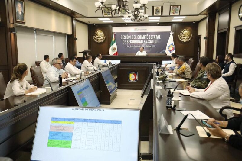 Refuerzan estrategia de salud en BCS para combatir el Covid-19