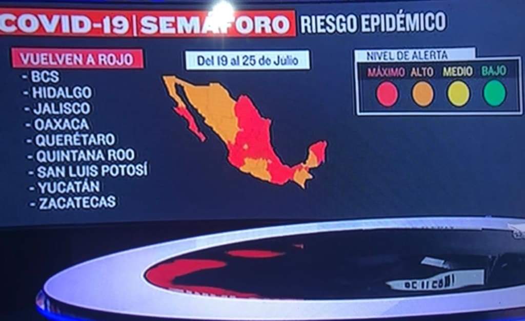 Federación recomienda al Gobierno de BCS volver a semáforo rojo por aumento de contagios