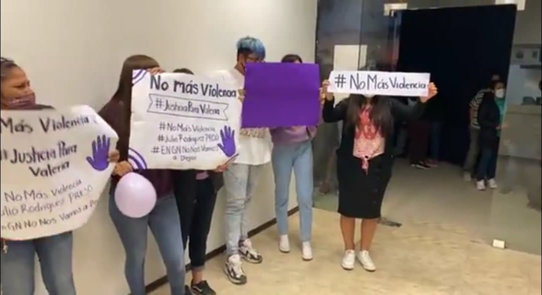 ¡Exigen cárcel para el agresor de Valeria!