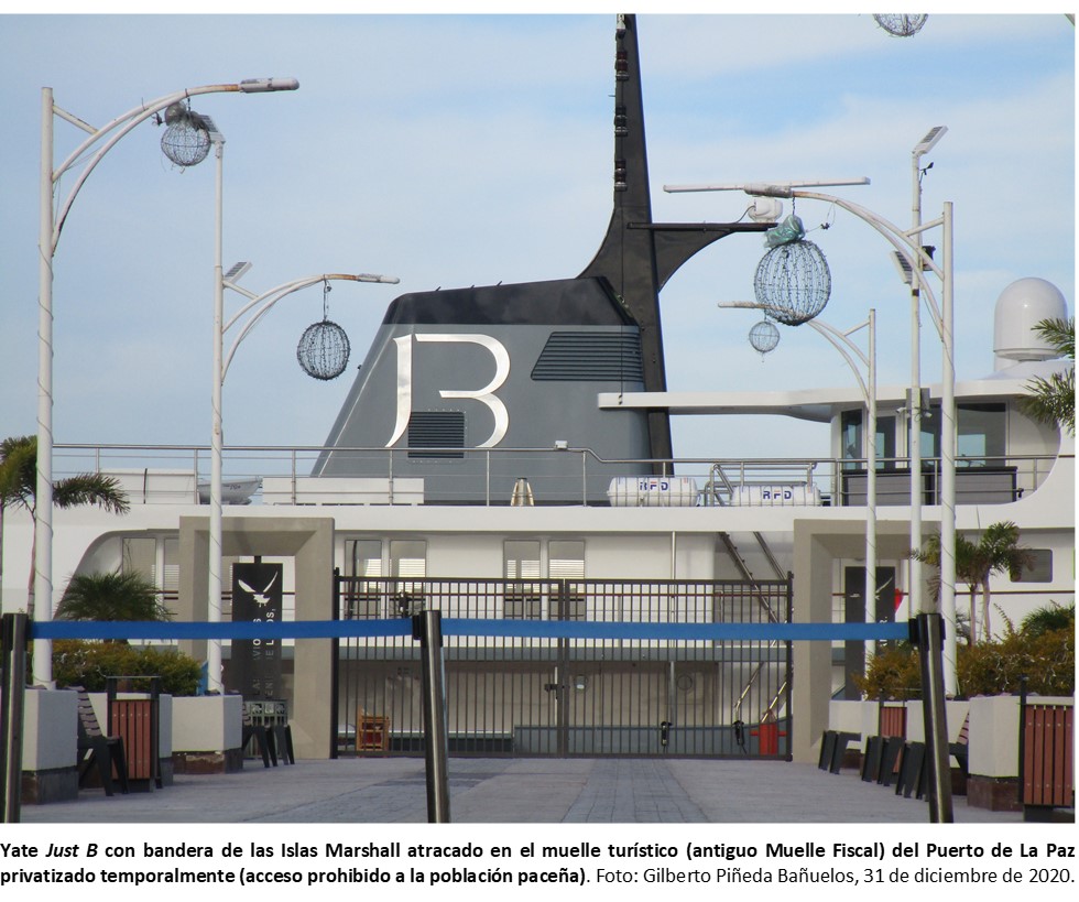 La Paz: Despojo de la superficie marina para residencias de lujo en el mar