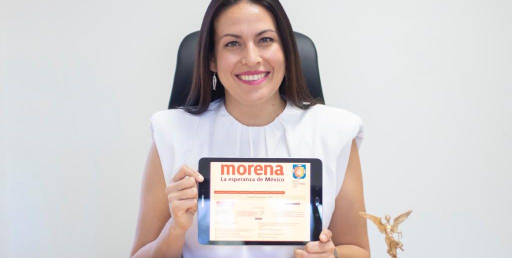 Va Milena por alcaldía de La Paz