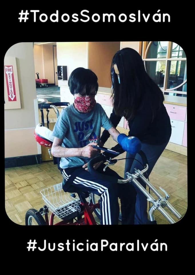 Madre pide al gobernador y la PGJEBCS no proteger al culpable de las quemaduras de Iván