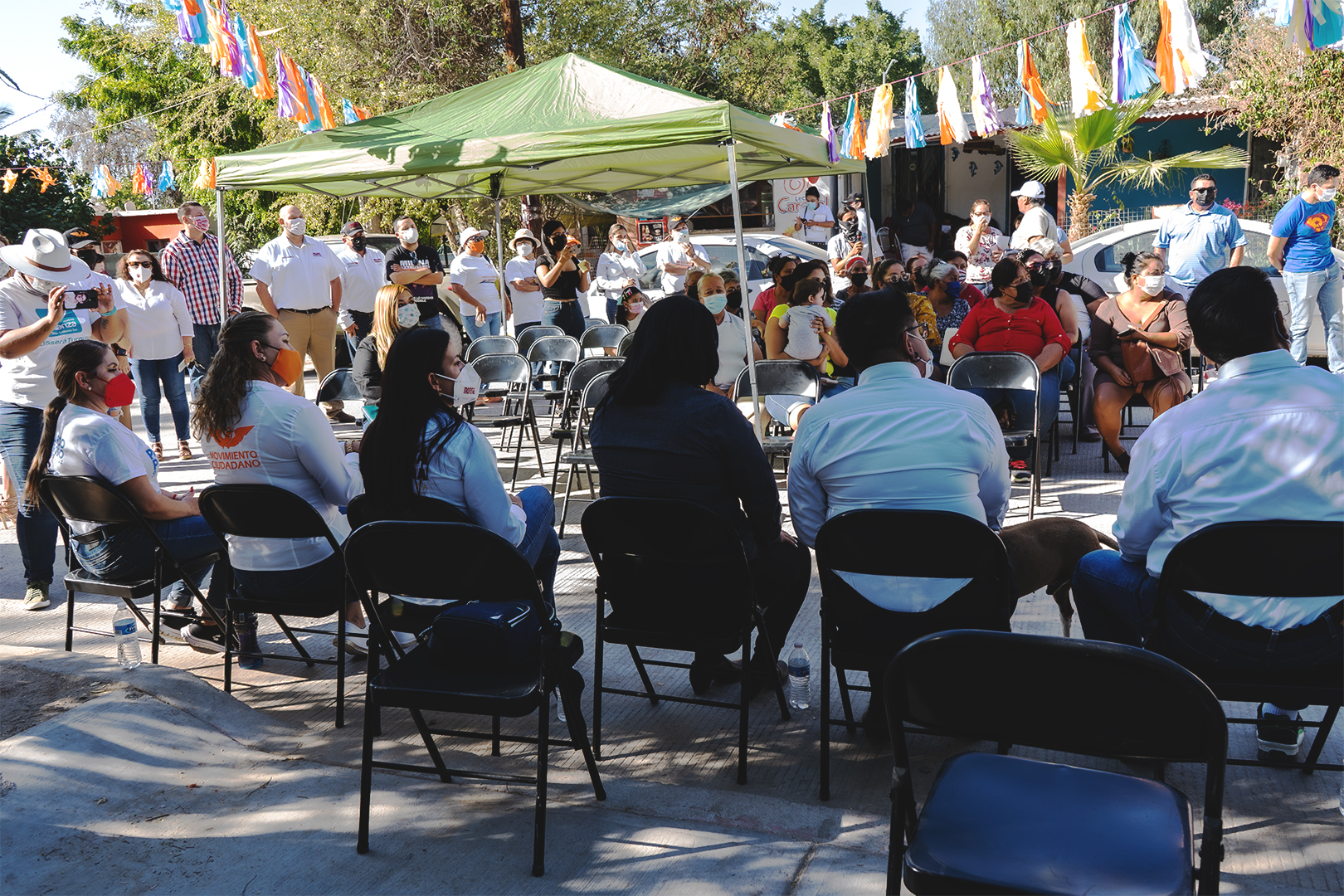 La comunidad de El Manglito entrega «Agenda Comunitaria El Manglito 2021» a candidatxs