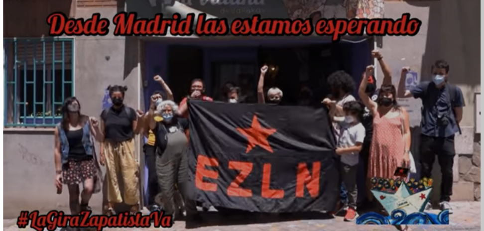 Visibilizar el viaje de la delegación Zapatista a la otra Europa no es fácil, pero necesario