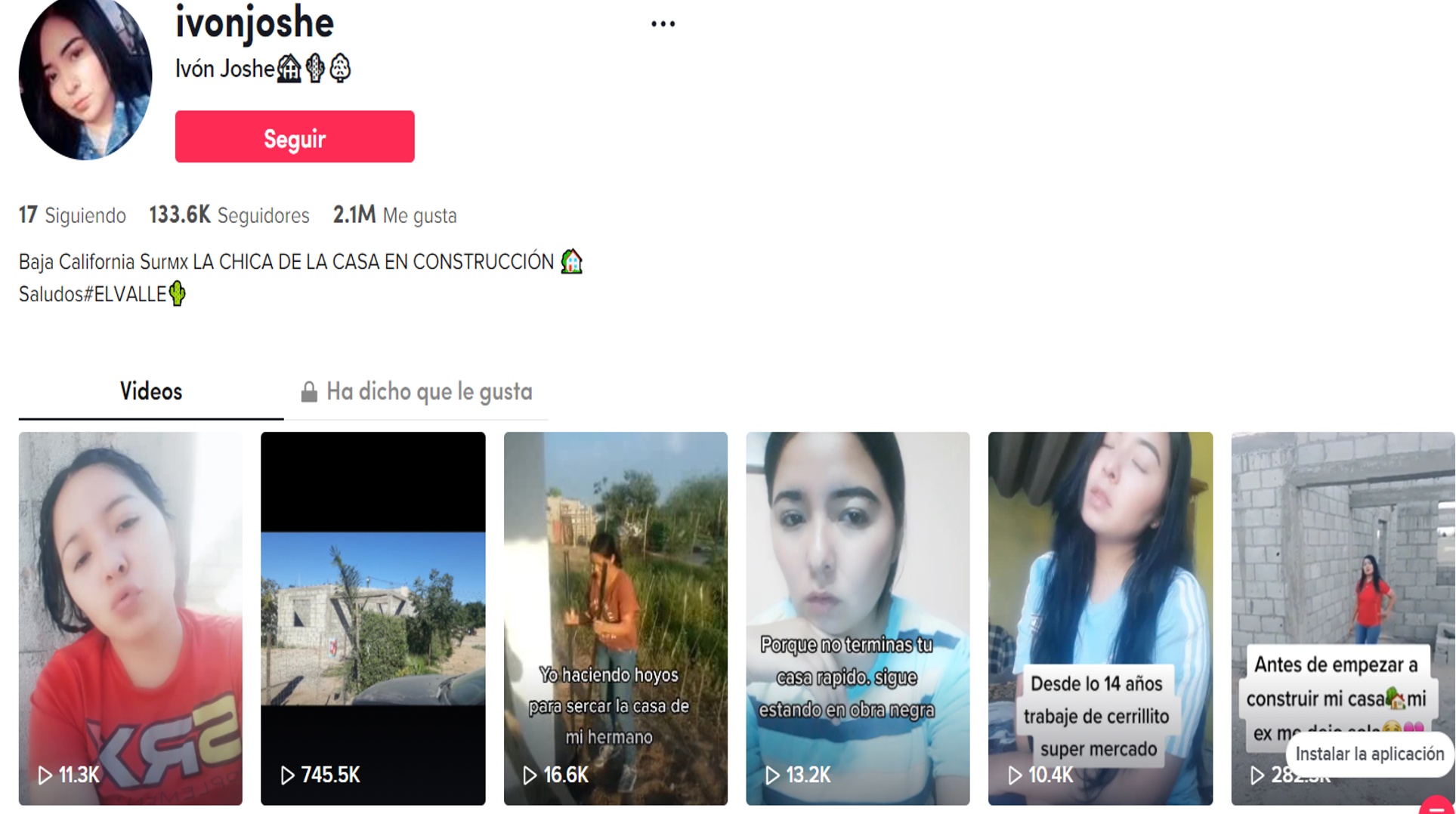 Joven construye su casa en BCS y se hace viral en TikTok