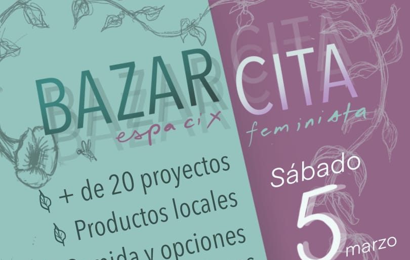 ¡Hoy Bazar Feminista en La Paz!
