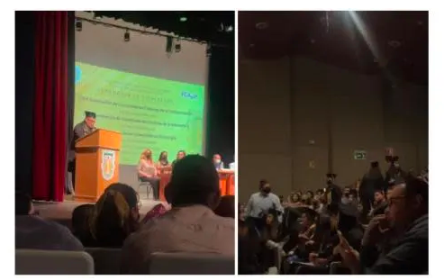 Polémico discurso anti LGTBI+ y derecho al aborto genera movilización en universidad