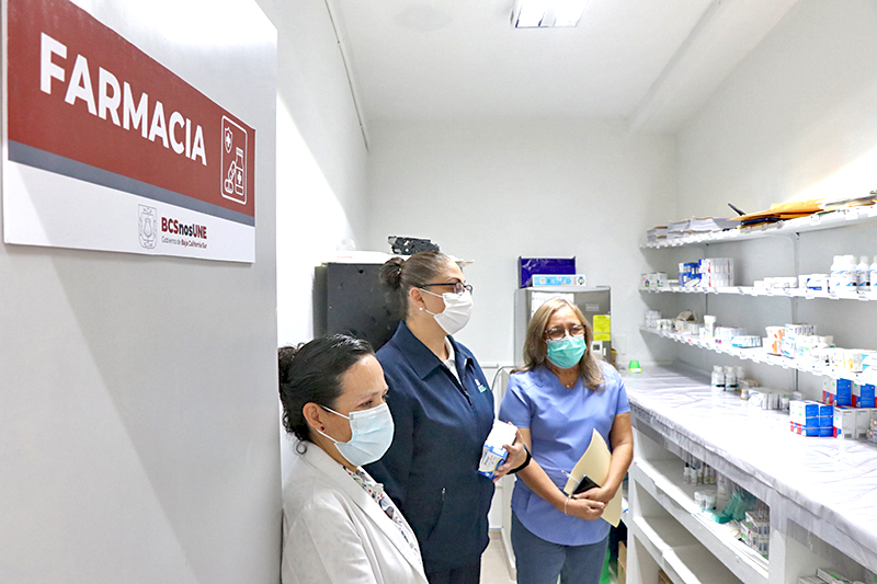 Cuida Gobierno de BCS abasto de medicamentos