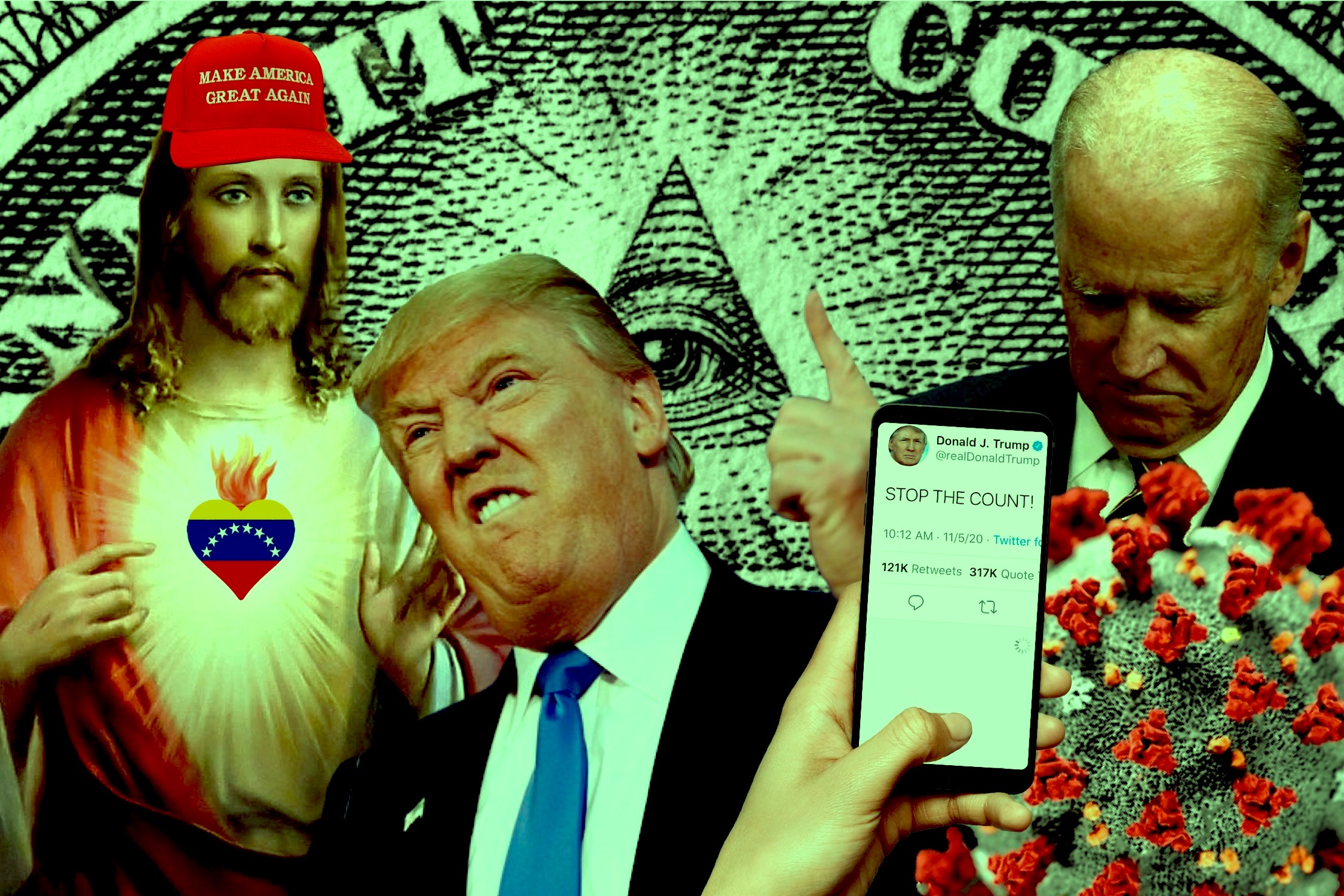 Coqueteo iluminati en BCS: ¿el regreso mediático del Covid 19?