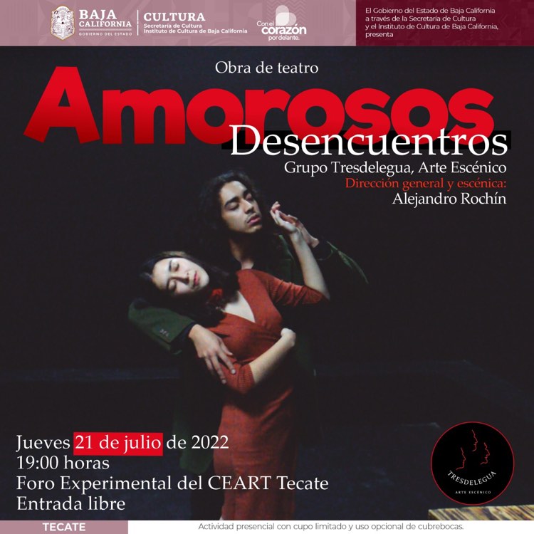 Tresdelegua presenta “Amorosos Desencuentros”, un panel dramático para el corazón