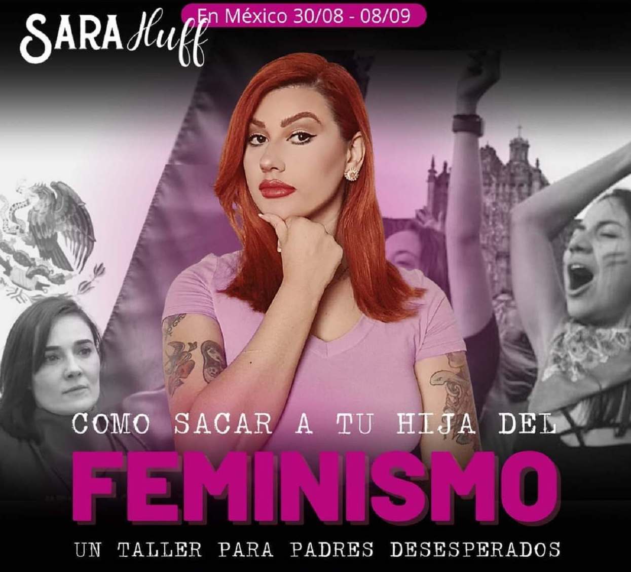 ¿Quién es la tallerista que viene a salvar del feminismo a las jóvenes paceñas?