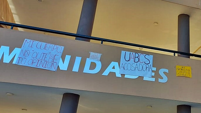 Basta de encubrir acosadores: Estudiantes en UABCS