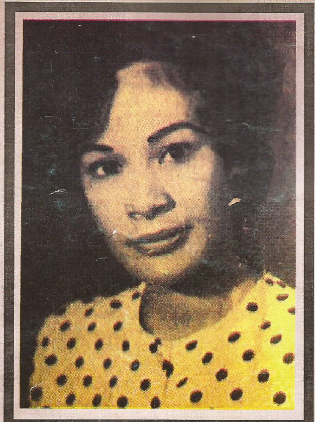 Maríe Teresa Higuera Peña en la portada de la Revista California Gráfica.