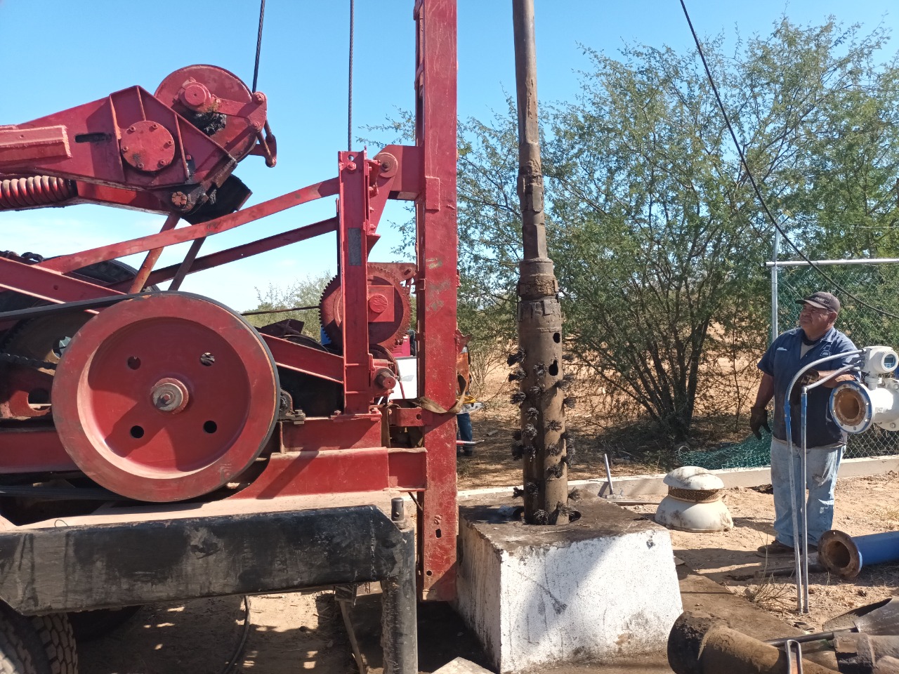 Avanza CEA la rehabilitación y equipamiento de 9 pozos en La Paz