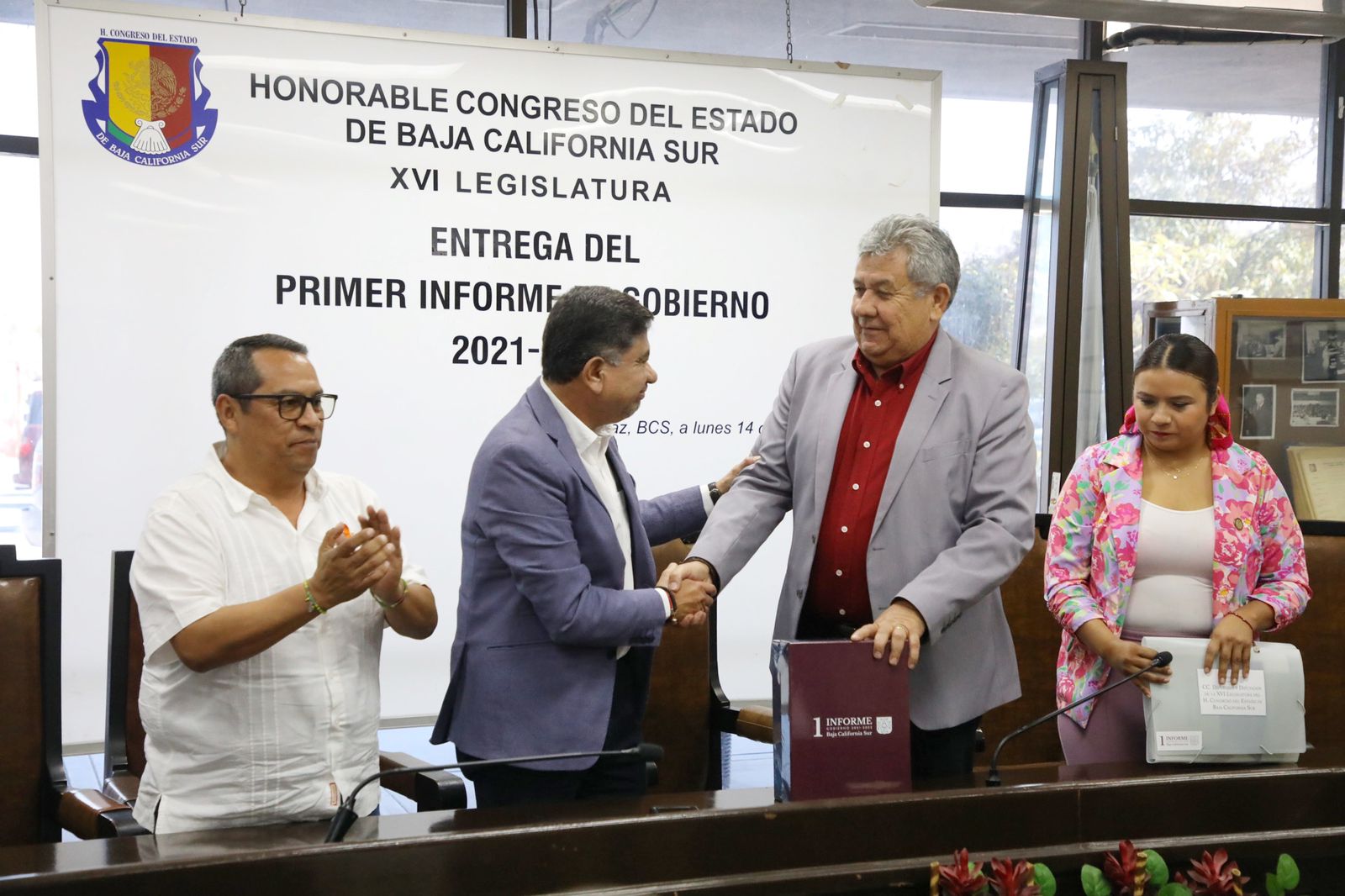 Recibió el Congreso el primer informe del Estado