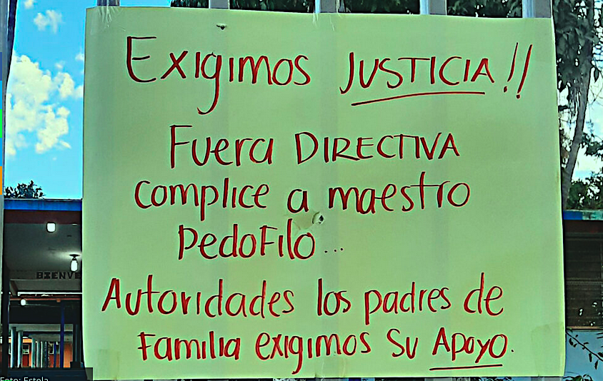 Exhiben presunto abuso sexual a menor en secundaria de Todos Santos