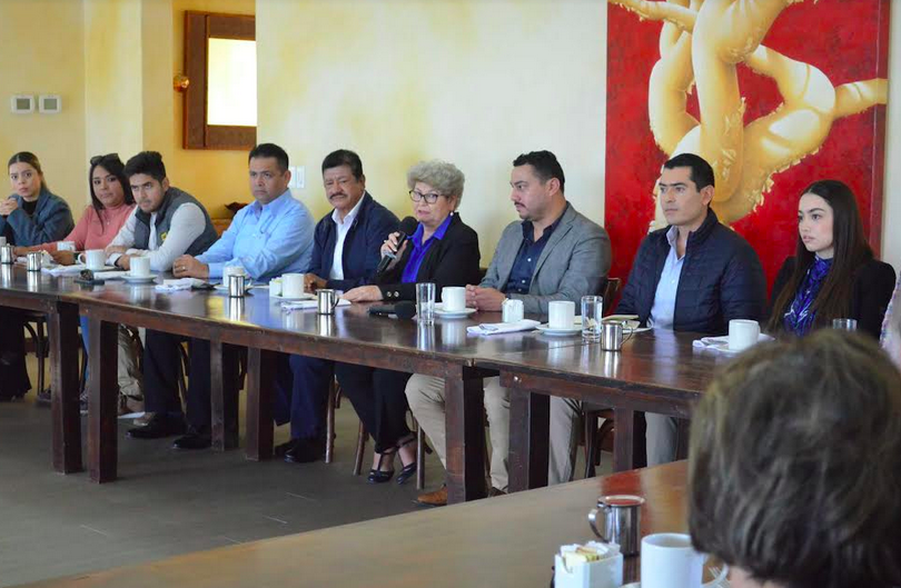 Reunión de bancada del PAN con Coparmex