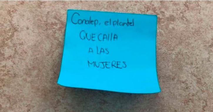 Alumno de Conalep Los Cabos amenaza con matar alumnas por manifestarse en el 8M