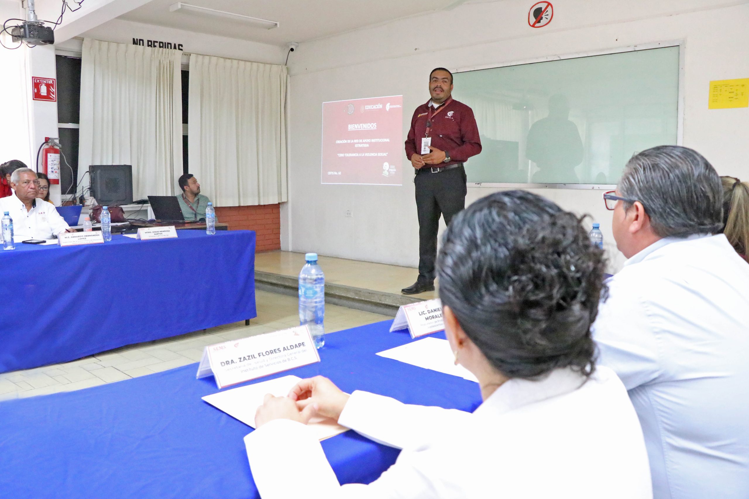 Realizan talleres contra la violencia sexual en la SSA de BCS