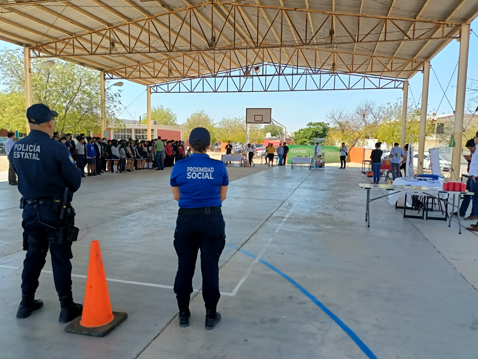 Promueven proximidad social dentro de la Policía Estatal Preventiva de BCS