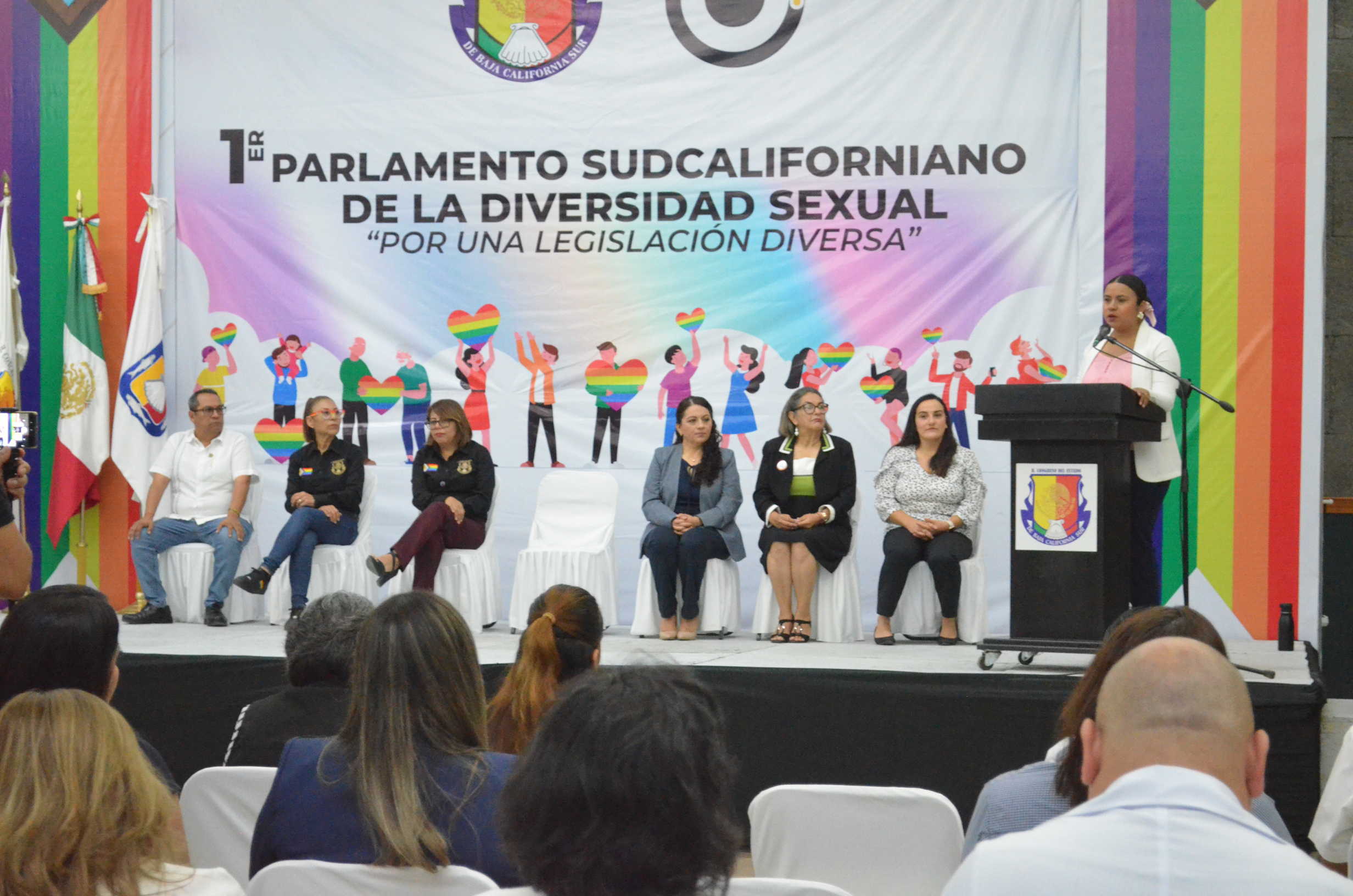 Parlamento de la Diversidad por el reconocimiento de los derechos LGBTTTIQ+