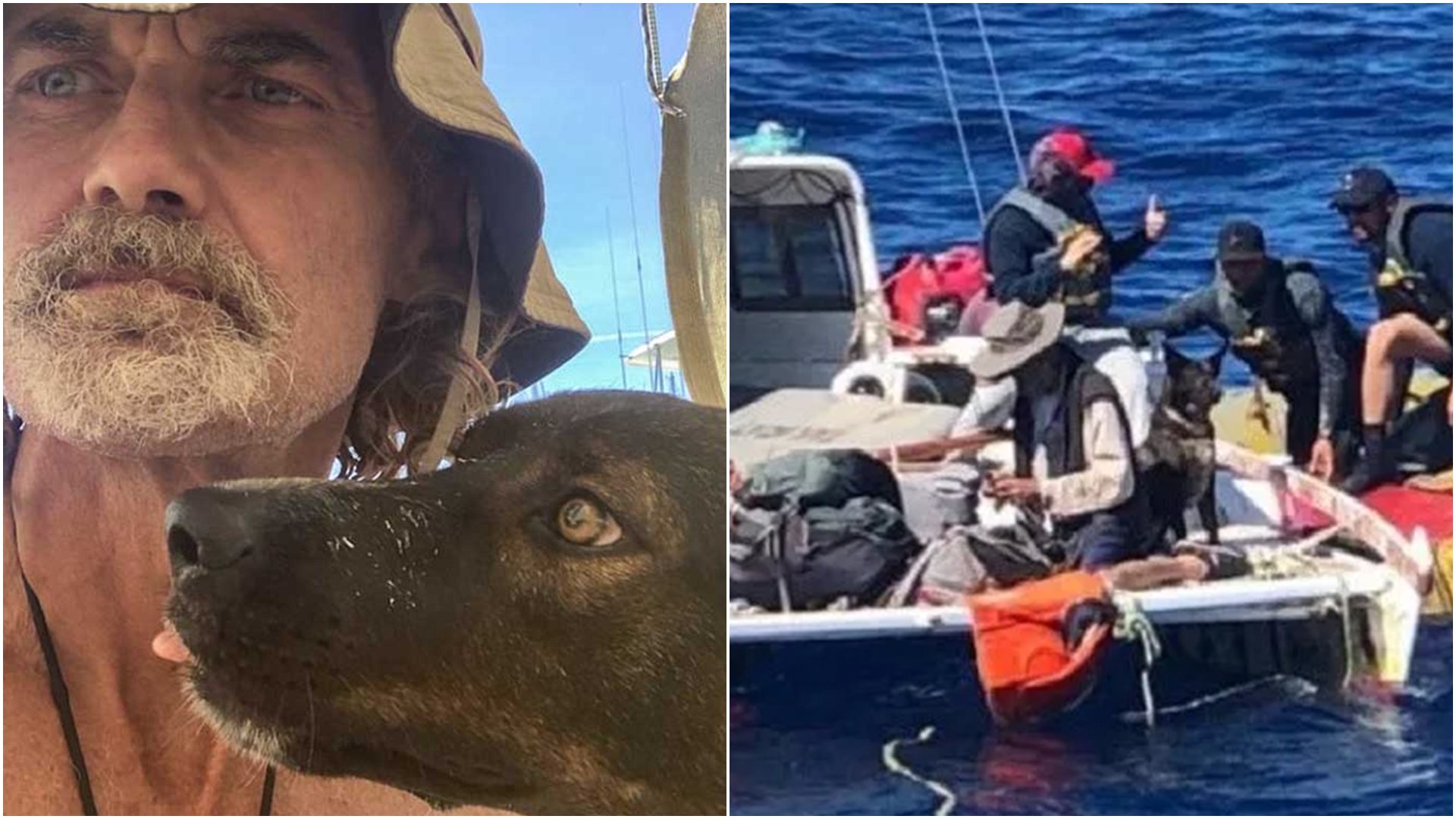Enseña a un hombre a pescar: la historia de un náufrago y su perro que sobrevivieron 3 meses en altamar