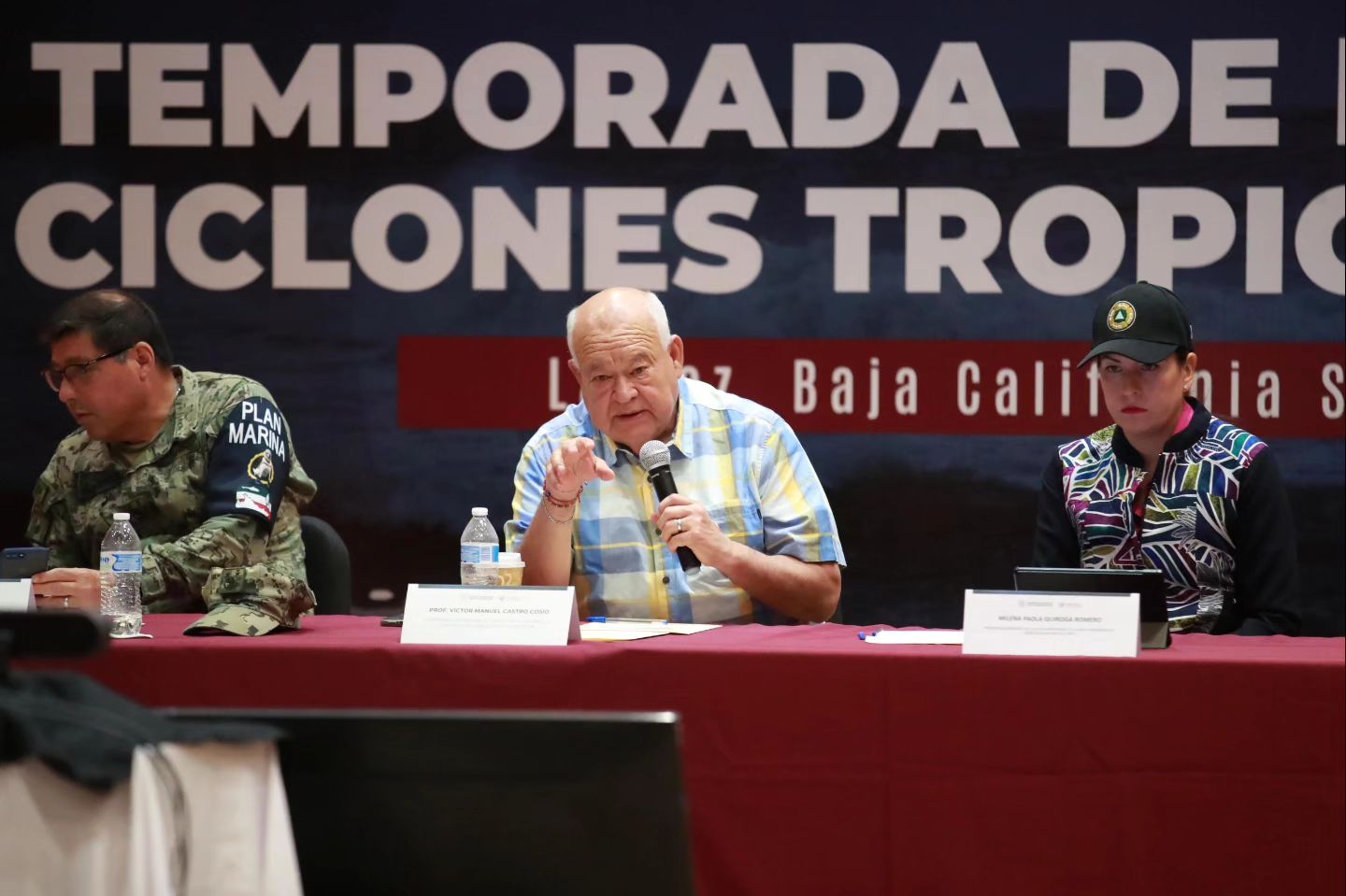 Lamenta gobernador muerte de persona durante huracán Hilary