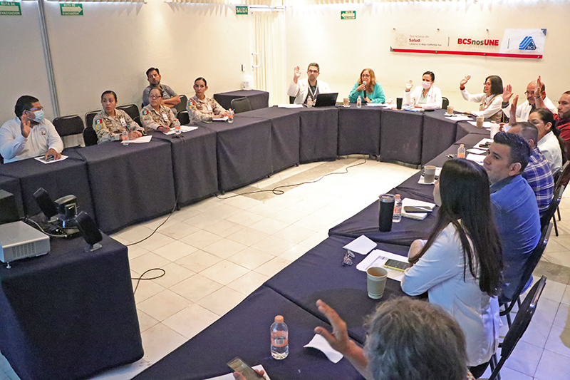 Operación permanente de servicios de urgencias en hospitales de BCS