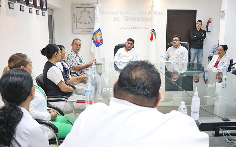 Trabajan en instalación de mesa de diálogo de IMSS Bienestar en BCS