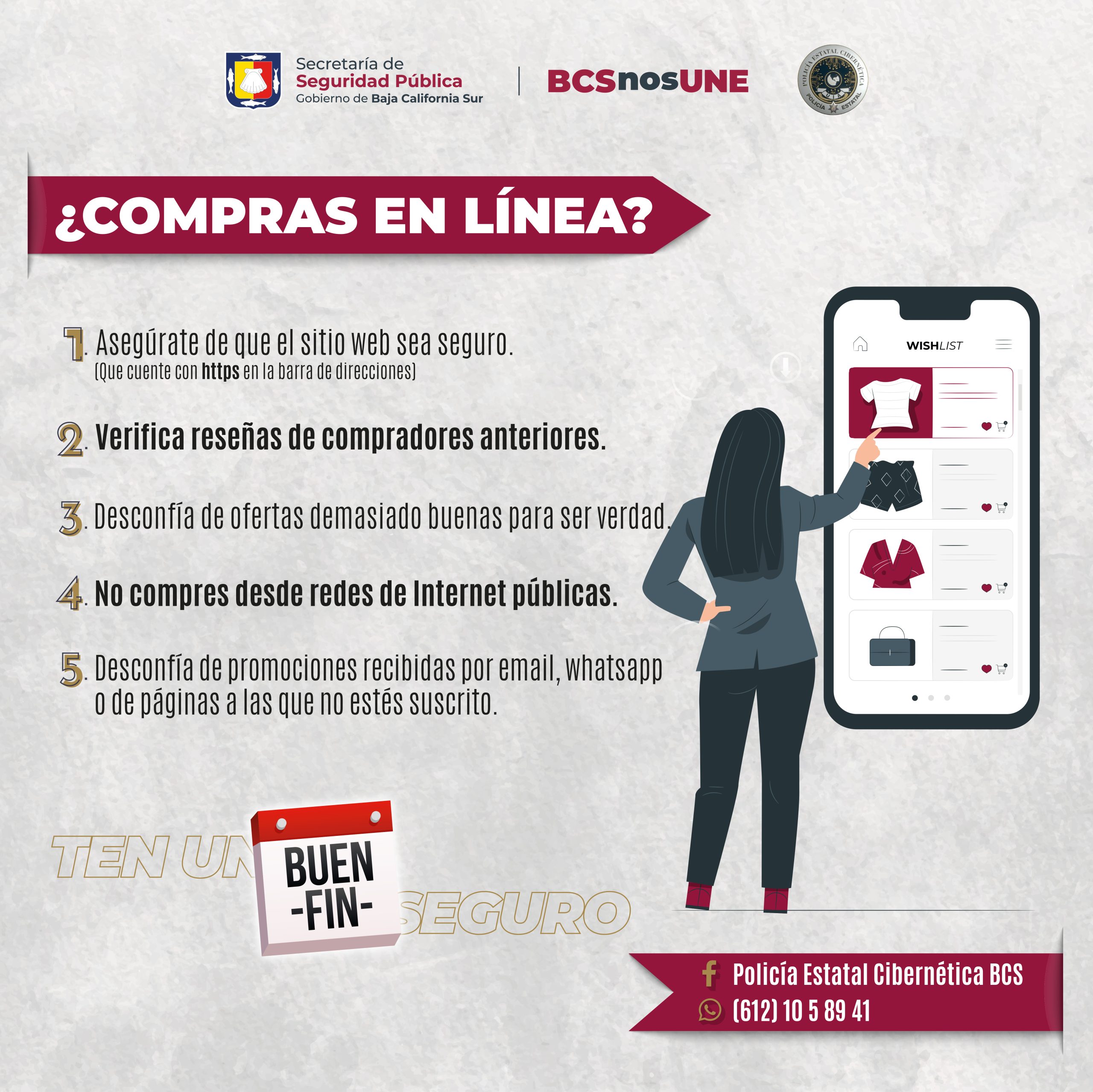 Recomiendan estar alertas ante estafas por ‘Buen Fin’