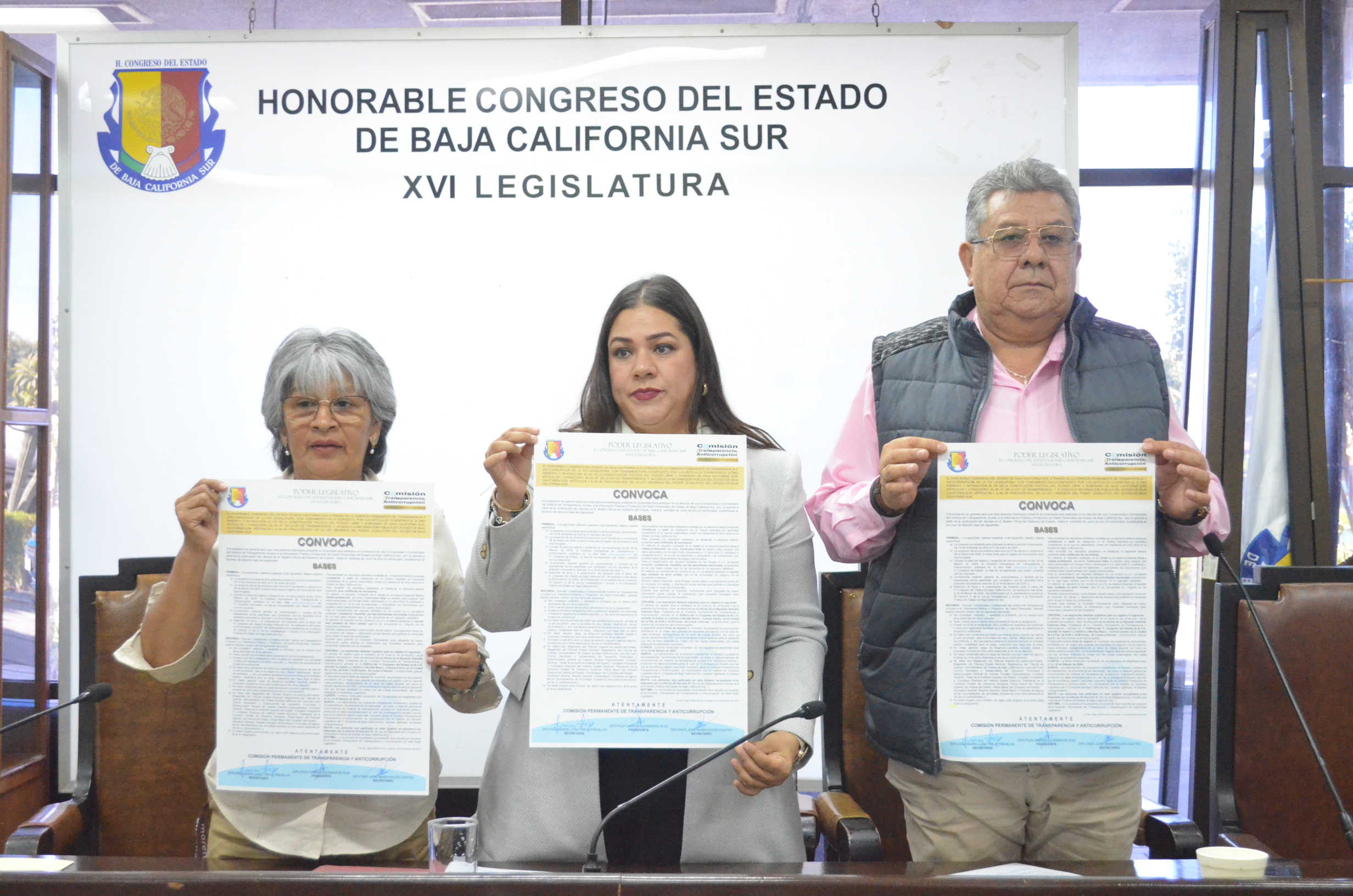 Comisión de Transparencia de BCS anuncia elección del Comisionado del ITAI