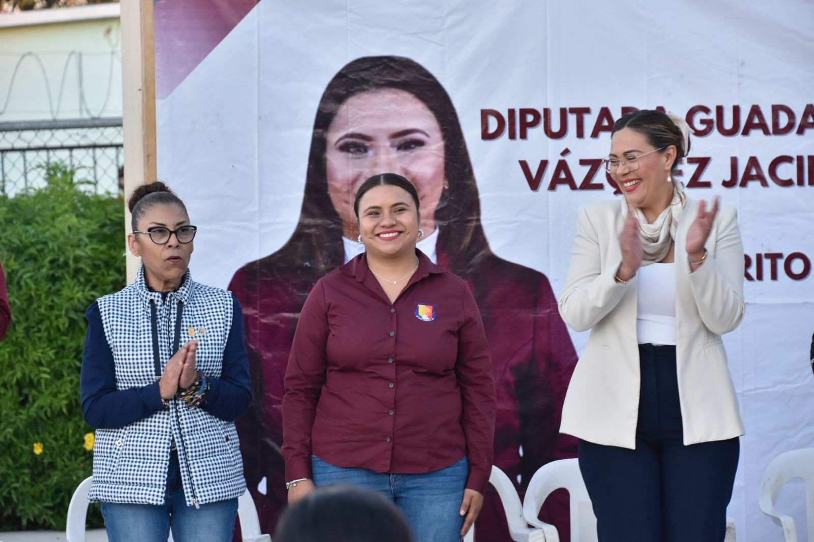Diputada Vázquez Jacinto Inaugura Aula de Capacitación y Costura en La Paz