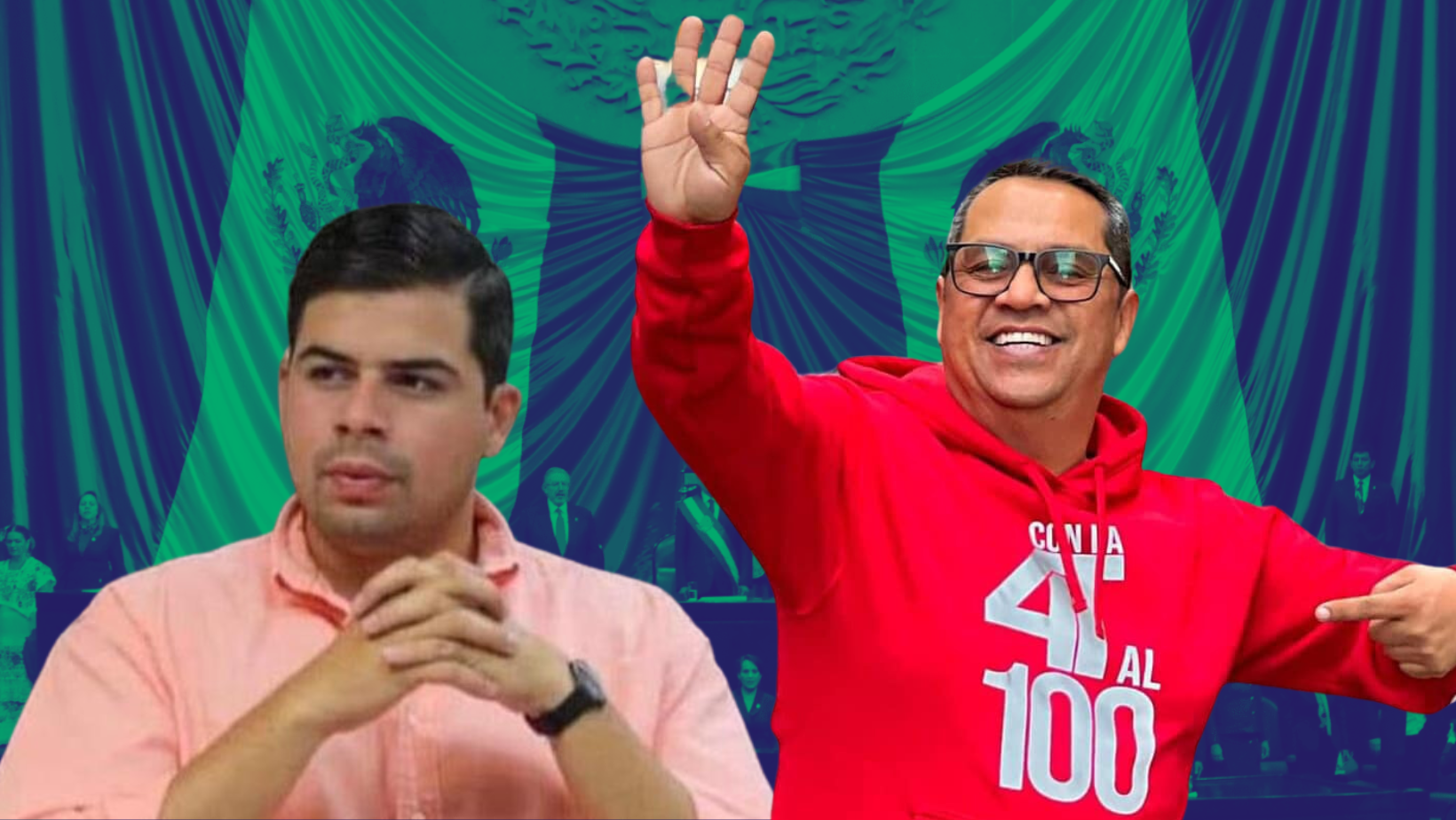 Manuel Cota y Luis Armando Díaz candidatos a diputados federales: Morena