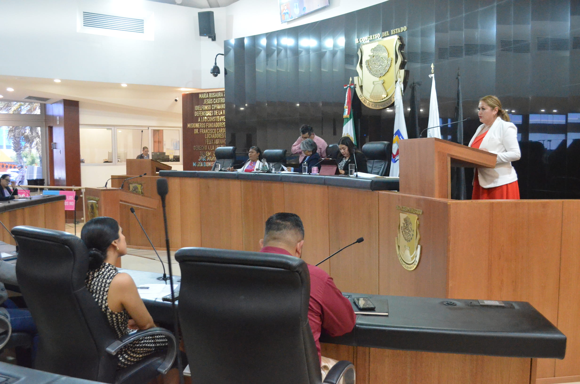 Piden a la legislatura dictaminar reformas en materia de revocación de mandato del Ejecutivo de BCS