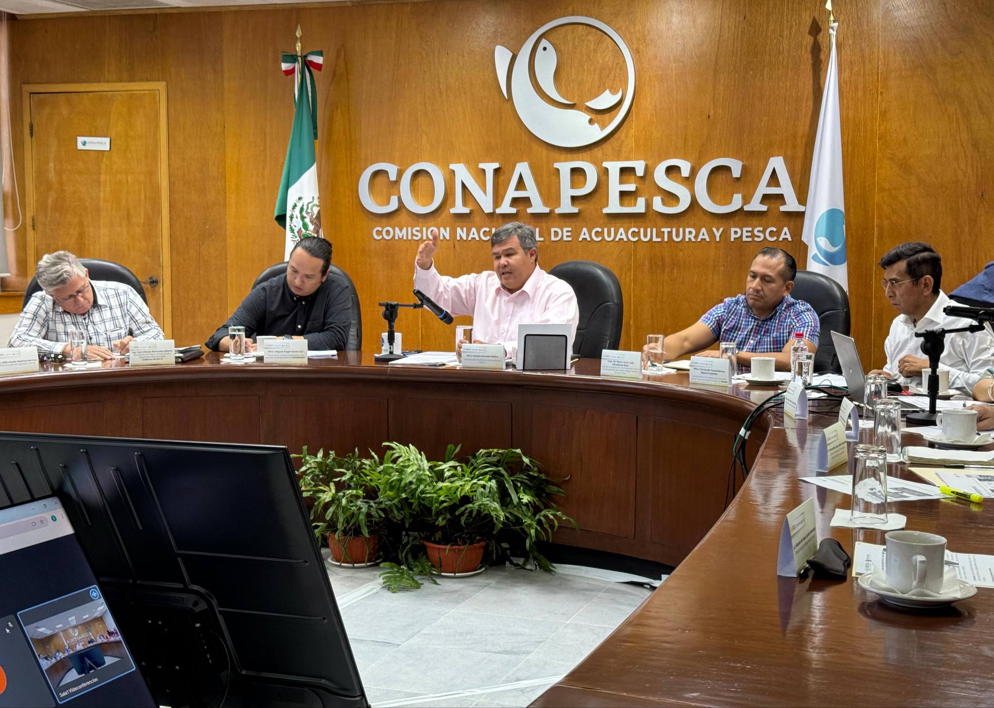 Autoridades pesqueras analizan problemática en golfo de Ulloa