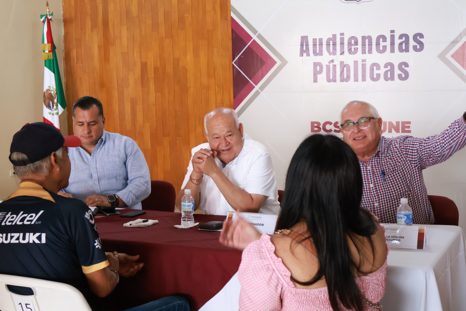 Encabeza VCC segunda jornada de audiencias públicas