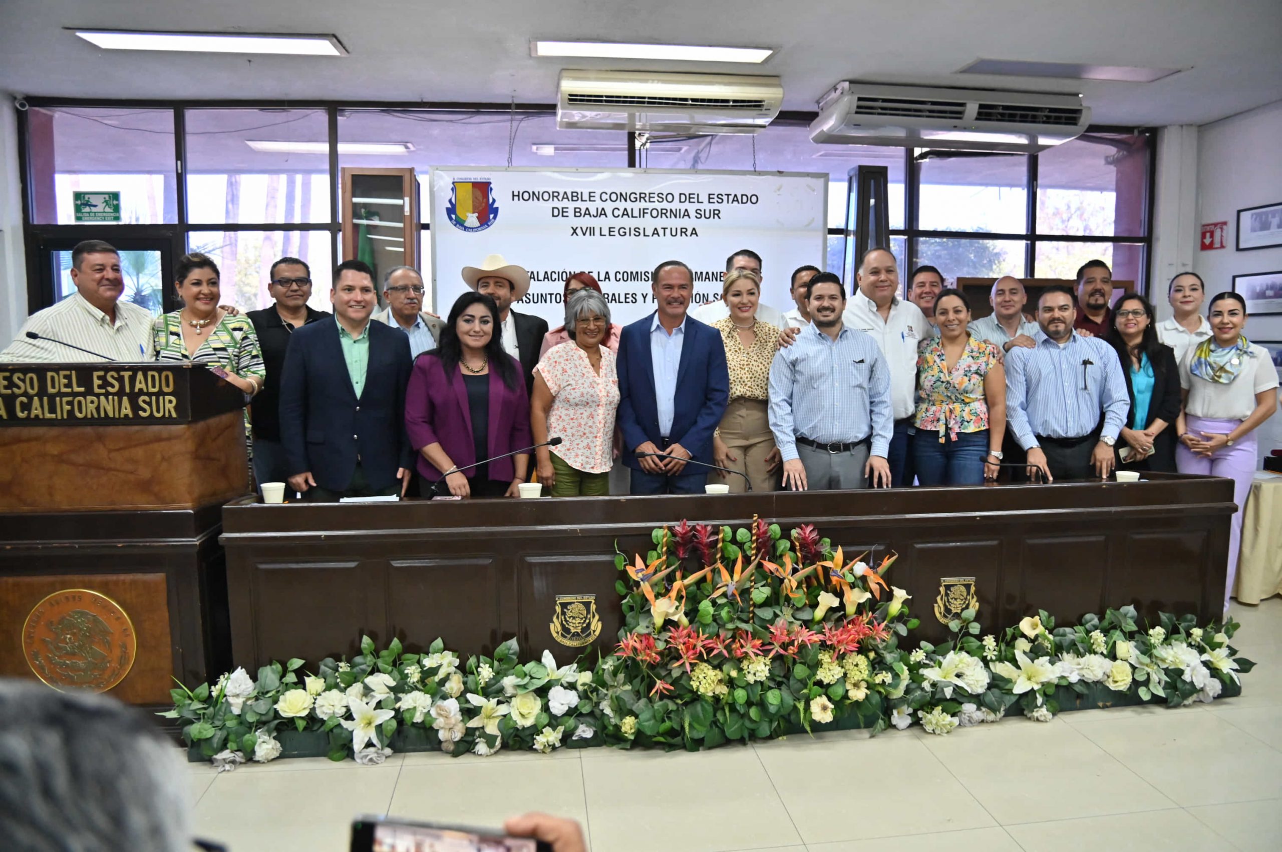 Instalan Comisiones de la XVII Legislatura de BCS para Impulsar el Desarrollo Estatal