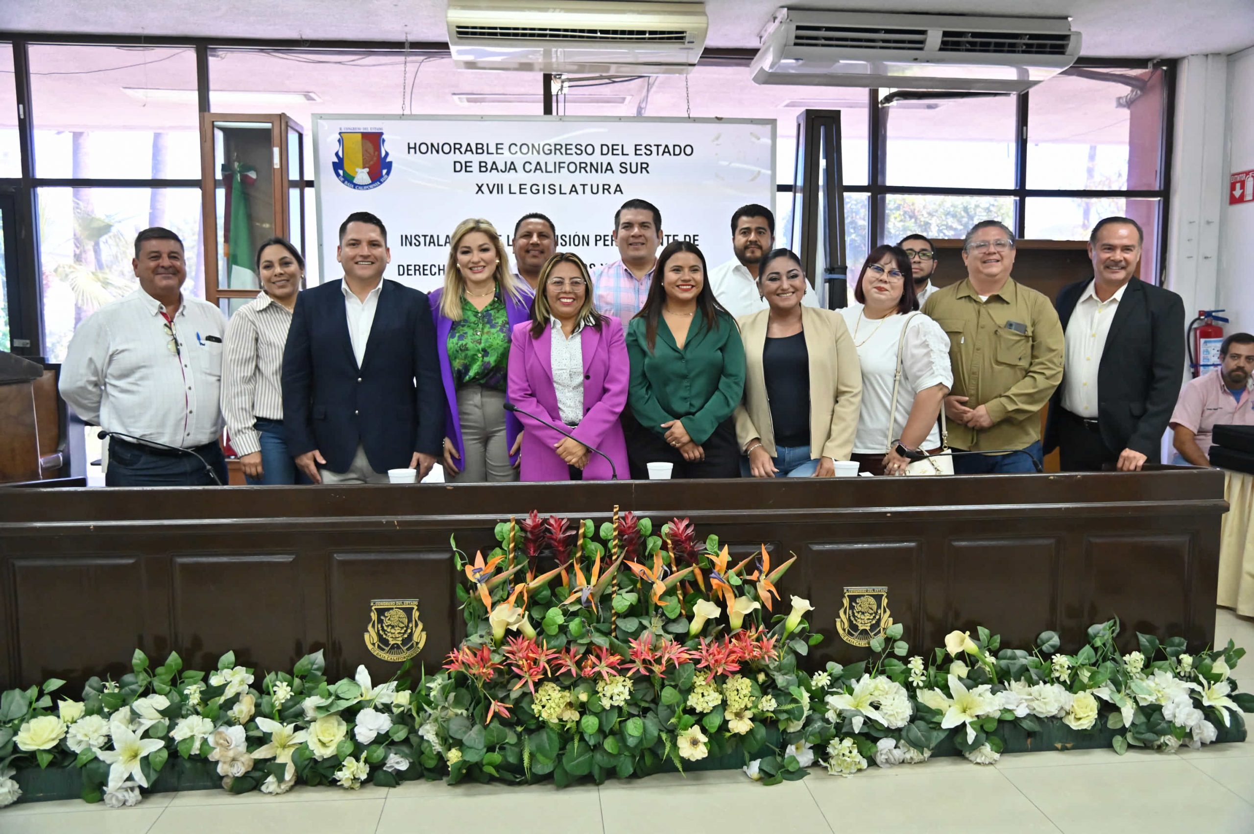 Instaladas las primeras cuatro comisiones permanentes de la XVII Legislatura de BCS