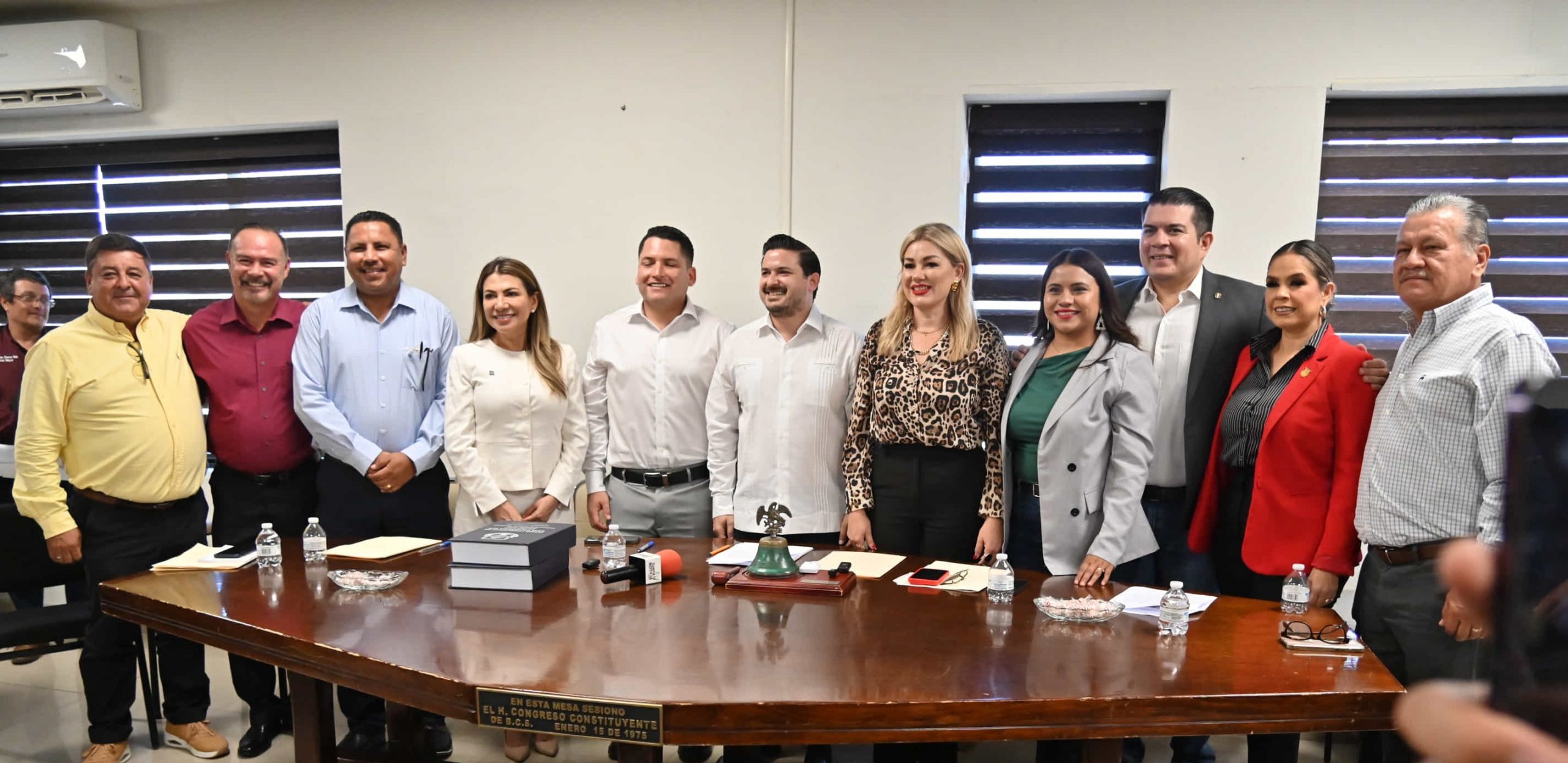 Conforman fracciones parlamentarias en la XVII Legislatura de BCS
