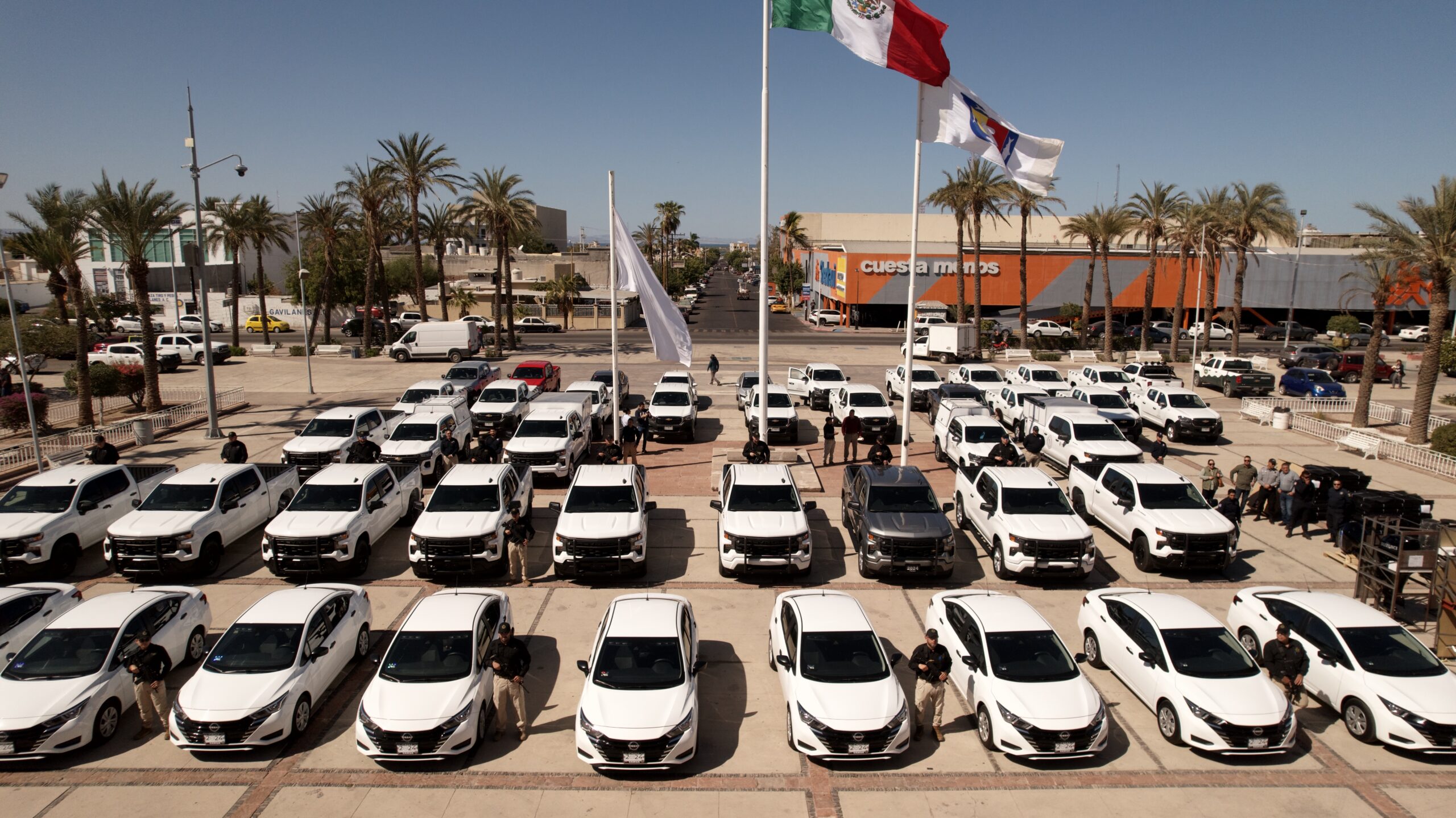 Entran en circulación 45 nuevas unidades de la SSPE, PGJE y Secretaría de Gobierno