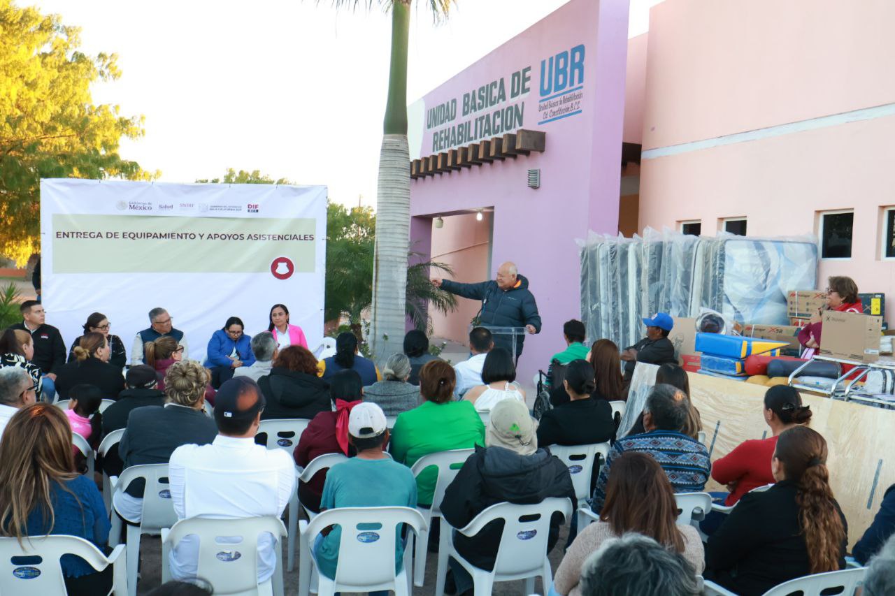 Fortalece el Gobierno del Estado y SEDIF a grupos prioritarios de Comondú