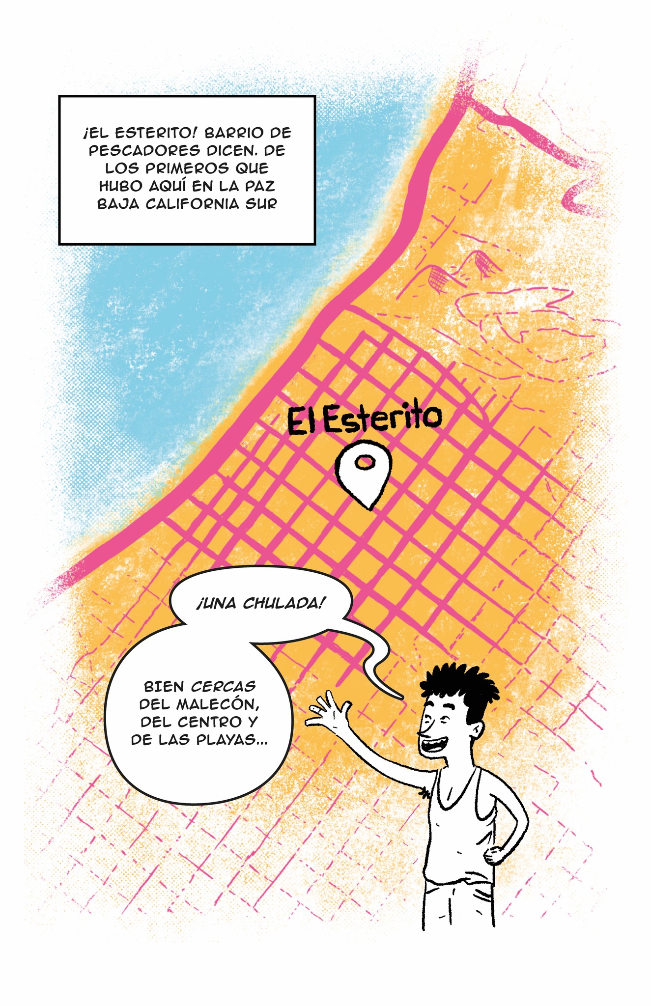 ‘La Sal En Mis Tobillos’, un cómic del barrio El Esterito