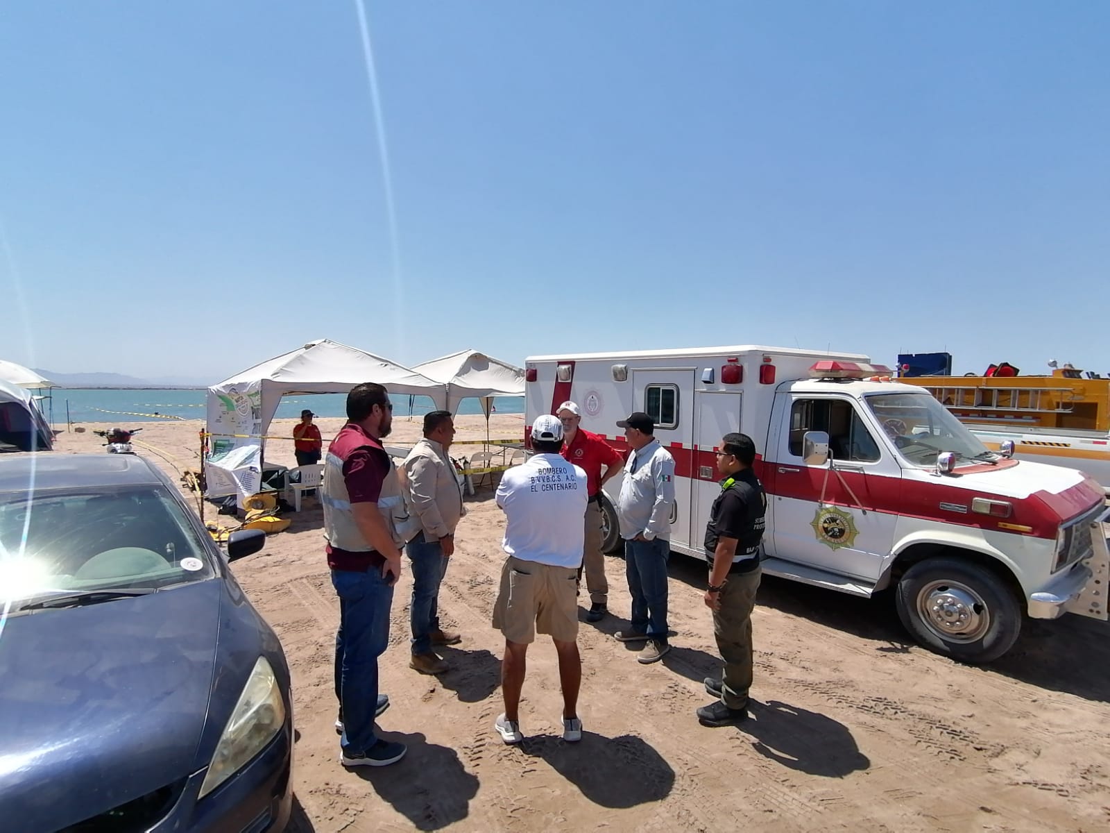 Instalan 90 puntos de auxilio en playas de BCS