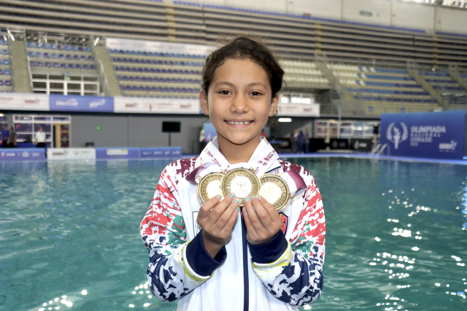 Conquista la clavadista Cinthya Moreno tres preseas de oro para BCS