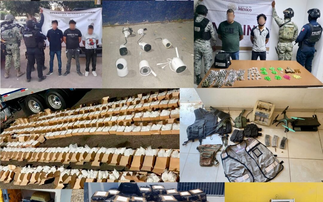 Mesa de Seguridad informa resultados obtenidos en acciones operativas de mayo a julio